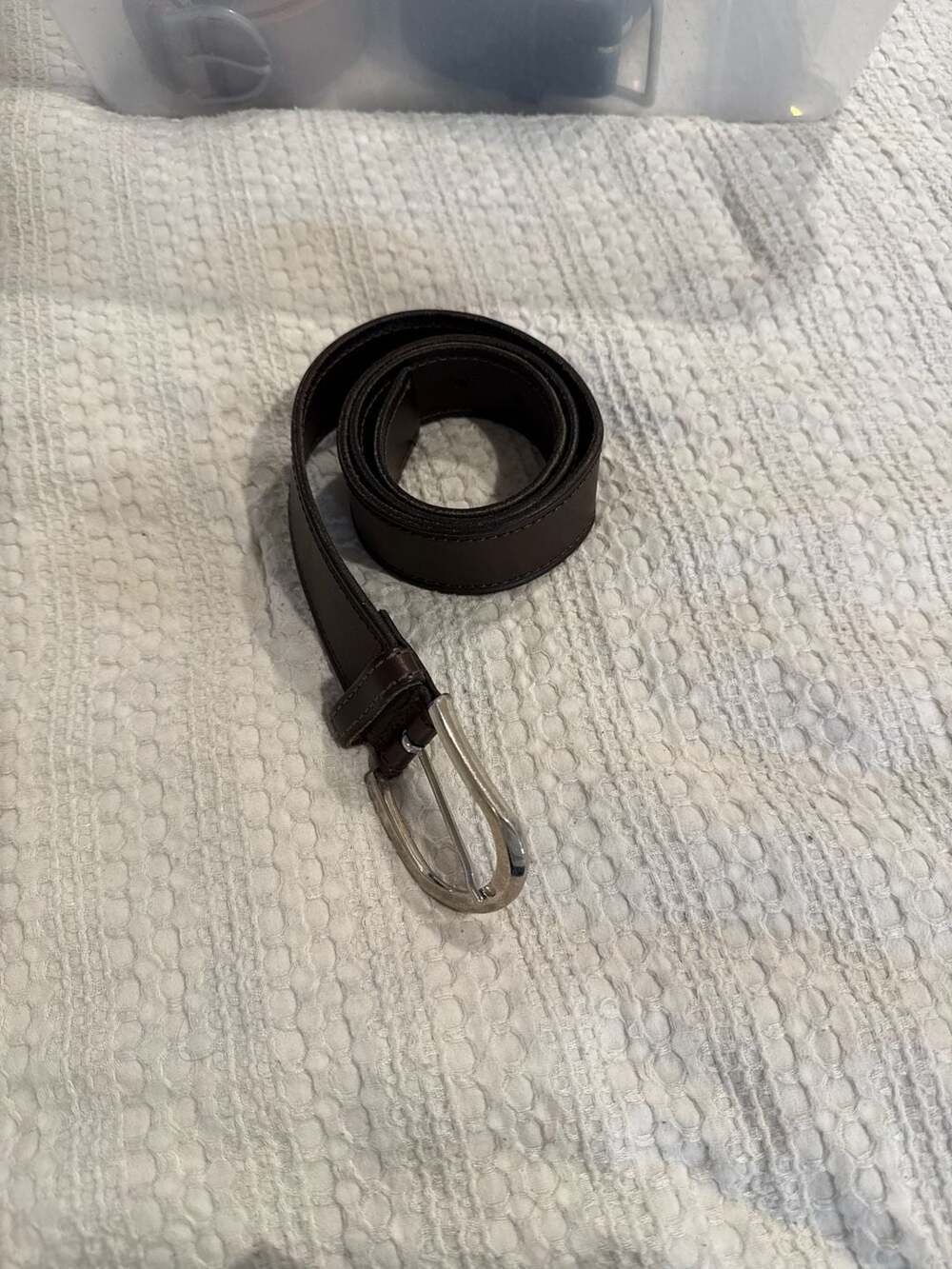 Banana Republic Brown Genuine Leather Belt Size M